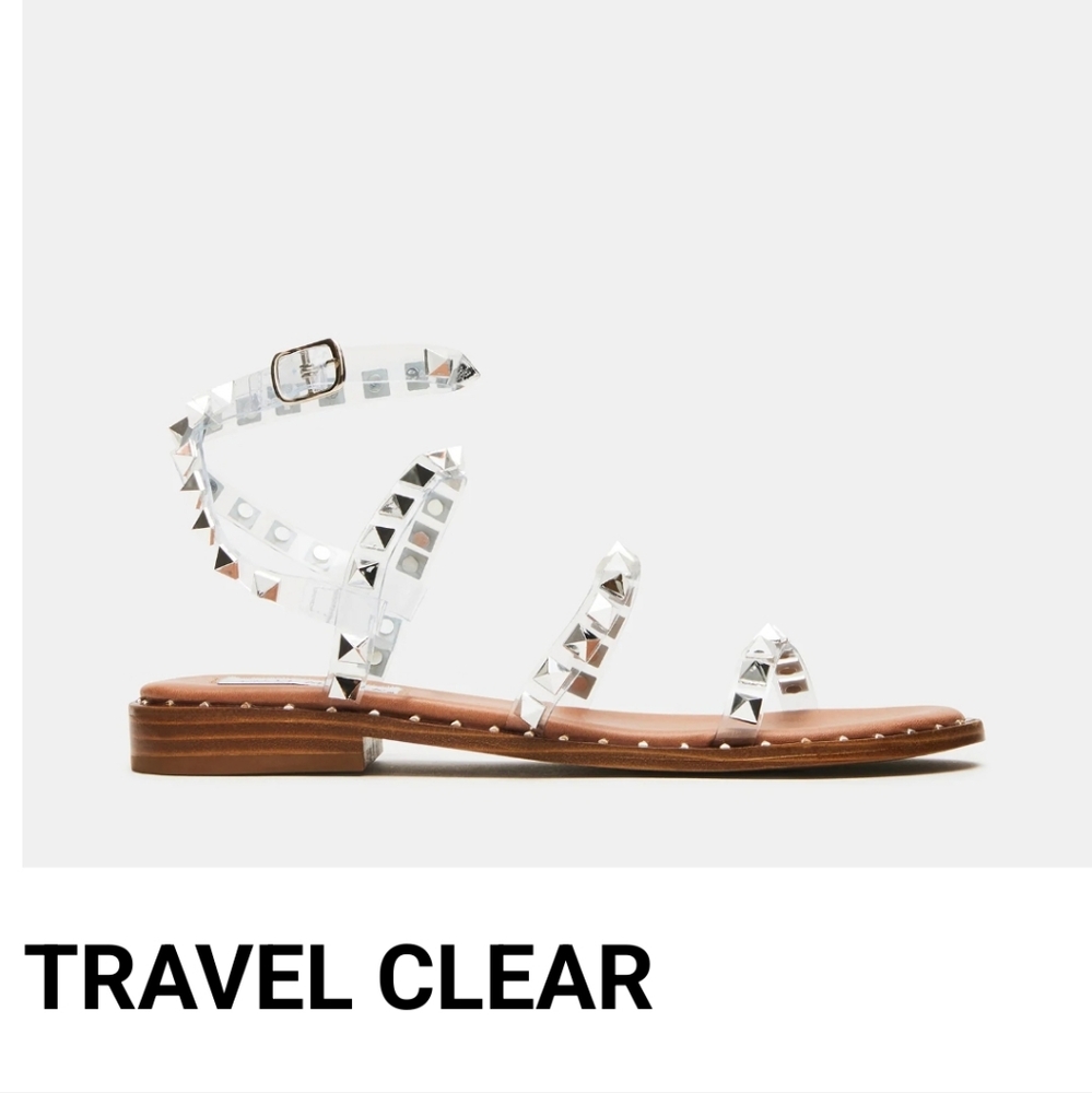 Steve Madden Travel Clear Sandle